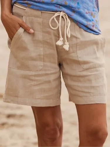 Pockets Casual Pants