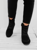 Round Toe Women Ankle Lace-Up Boots