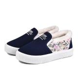 Women Flat Heel Slip On Warm Loafers Casual Shoes