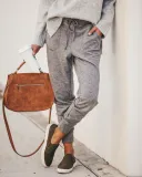 Casual Solid Pants
