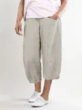 Summer Pockets Shift Casual Capri Pants