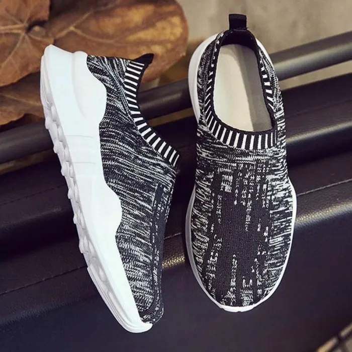 Women Athletic Sneakers Casual Slip On Breathable Shoes