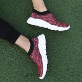 Women Elastic Sneakers Casual Comfort Slip On Plus Size Shoes