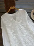 Casual Shawl Collar Shift Casual Dress
