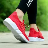 Women Mesh Fabric Sneakers Casual Comfort Lace Up Shoes