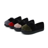 Women Cony Hair Winter Casual Platform Loafers