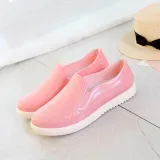 Comfy PVC Rain Shoes Slip-On Loafers