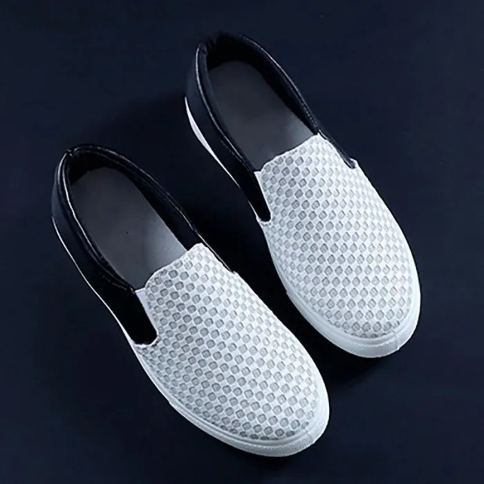 Women PU Loafers Casual Comfort Slip On Shoes