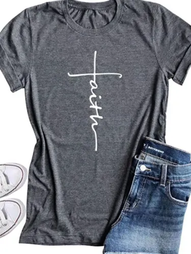 Round Neck Casual Shirts & Tops