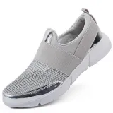 Women Mesh Fabric Sneakers Casual Comfort Plus Size Shoes
