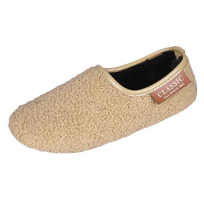 Women's Soft Round Toe Flat Casual Pregnant Winter Plus Size Shoes