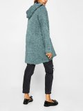 Solid Plain Hooded Casual Cardigans