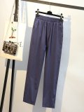 Plus Size Women Cotton And Linen Solid Loose Casual Pants