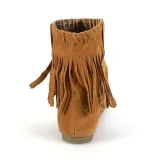 Women Tassel Booties  Casual Comfort Shoes
