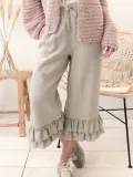 Ruched Casual Pants