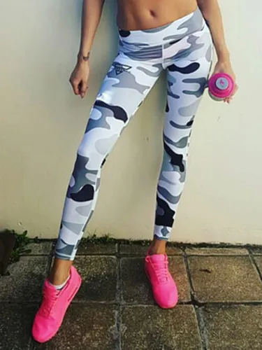Multicolor Printed Casual Leggings
