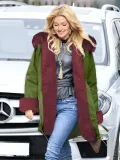 Warm Vintage Casual Cotton-Blend Long Sleeve Army Green Coat
