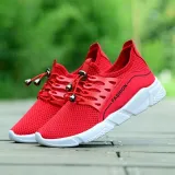 Women Mesh Fabric Sneakers Casual Comfort Lace Up Shoes
