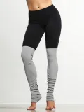 Multi Color Sports Breathable Paneled Thread Legging