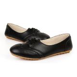 Women Bullock Flat Loafers Casual Comfort Round Toe Slip On Shoes
