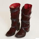 Women Vintage Booties Casual Zipper Plus Size Shoes