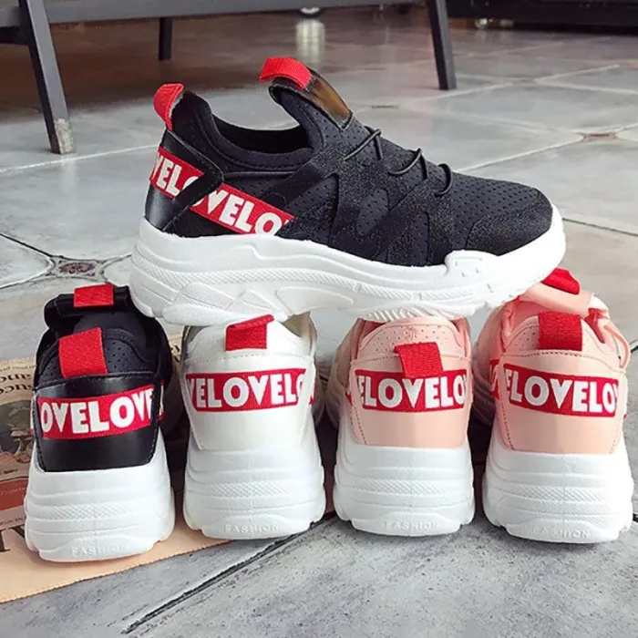 Women Breathable Sneakers Casual Comfort Slip On Shoes