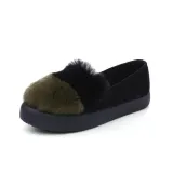 Women Cony Hair Winter Casual Platform Loafers