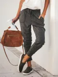 Casual Solid Pants
