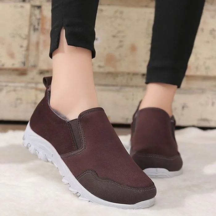 Women Athletic Sneakers Casual Slip On Breathable Shoes