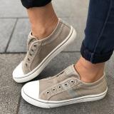 Slide Canvas Round Toe Casual Outdoor Spring/fall Women Sneakers