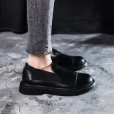 Women Casual Panel Summer Low Heel Oxfords Shoes