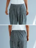 Women Striped Casual Pants