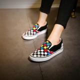 Casual Canvas Flat Heel All Season Loafers