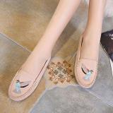 Women Artificial Suede Flats Casual Comfort Slip On Shoes