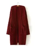 Casual Polyester Paneled Quilted Coat