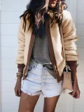 Long Sleeve Paneled Vintage Velvet Coat