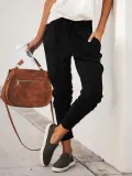 Casual Solid Pants