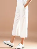 Plus Size Women Plain Casual Pants