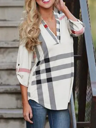 Printed Casual Polyester Blouses & Shirt
