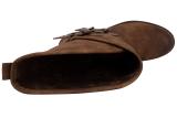 Women's Twisted Rider Fashion Boots Zipper Vintage Casual Low Heel Boots