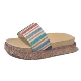 Women Creepers Slippers Casual Comfort Peep Toe Shoes