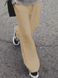 Casual Solid Pants