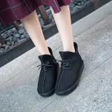 Women Faux Suede Daily Flat Heel Flat