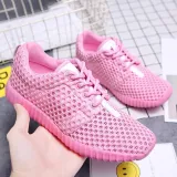 Women Mesh Fabric Sneakers Casual Breathable Durable Outdoor Shoes