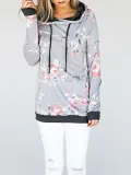 Printed Casual Polyester Hoodies