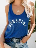 Sleeveless Round Neck Shirts & Tops