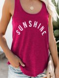 Sleeveless Round Neck Shirts & Tops