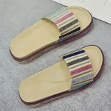 Women Creepers Slippers Casual Comfort Peep Toe Shoes