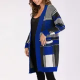 Knitted Long Sleeve Matching Slim Cardigan