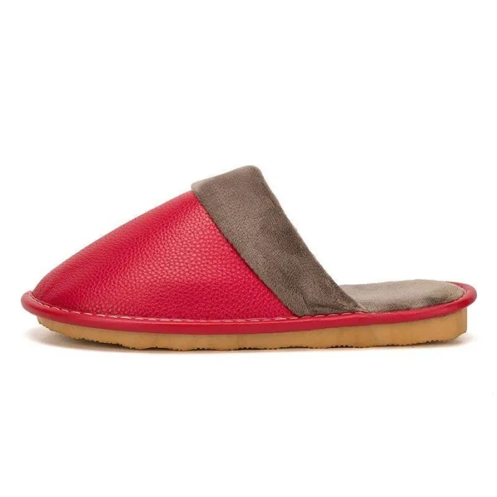 Women Snow Fur Warm Home Slippers Loafers Casual Shoes